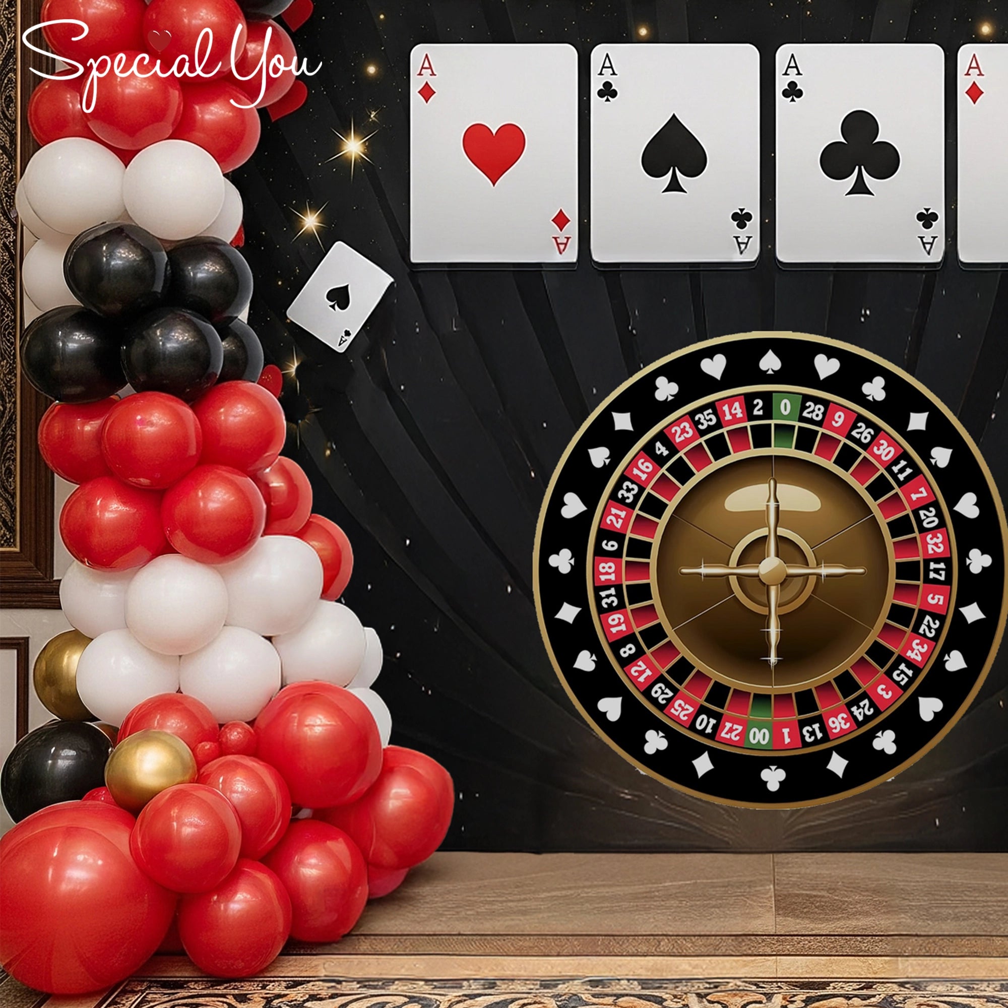 Casino Night Decor for High-Stakes Fun