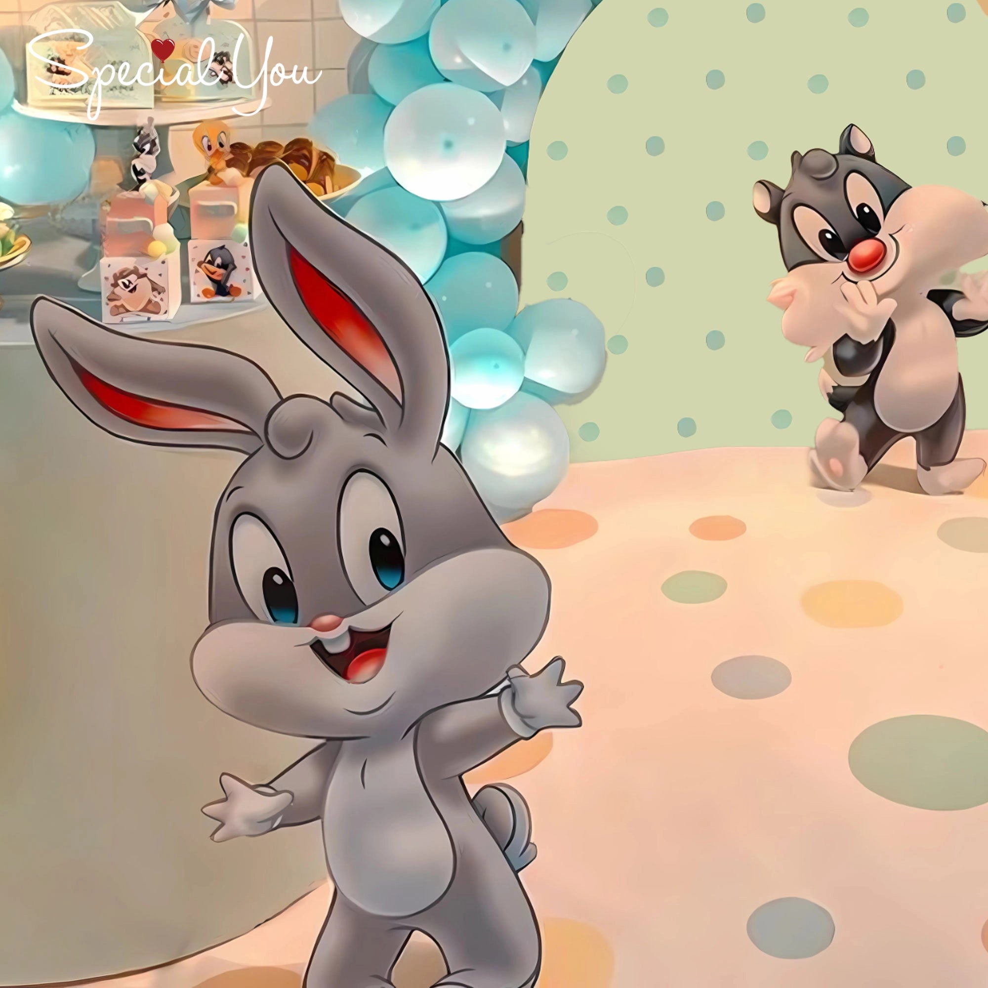 Little Looney Tunes Birthday Decor