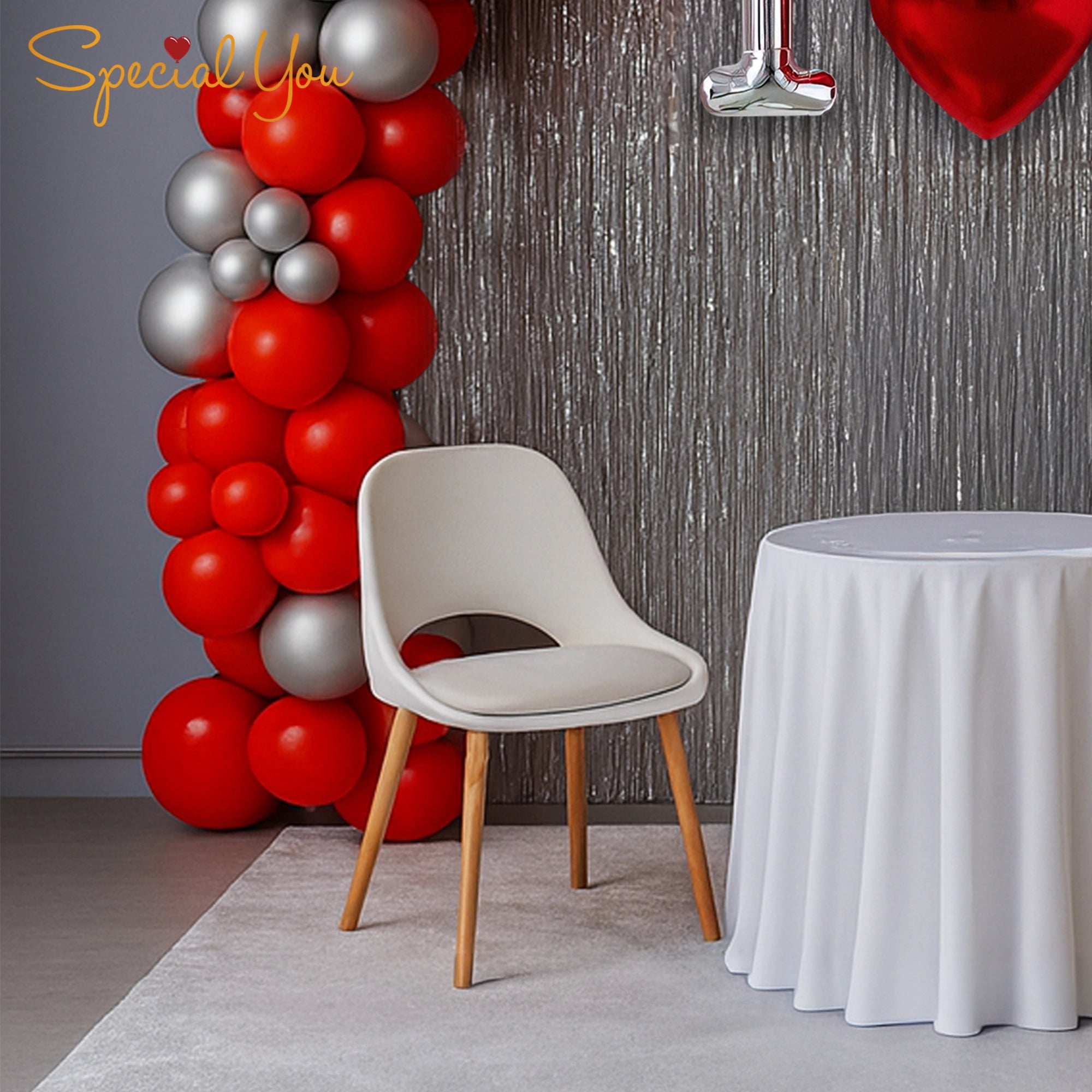 Balloon Arch of Love Decor
