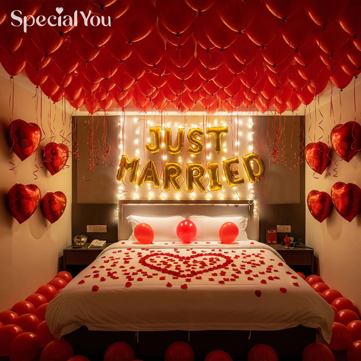 Just Married Room Decor