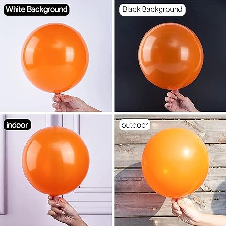 200 Orange Balloons