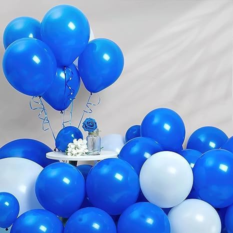 200 Metallic Blue Balloons