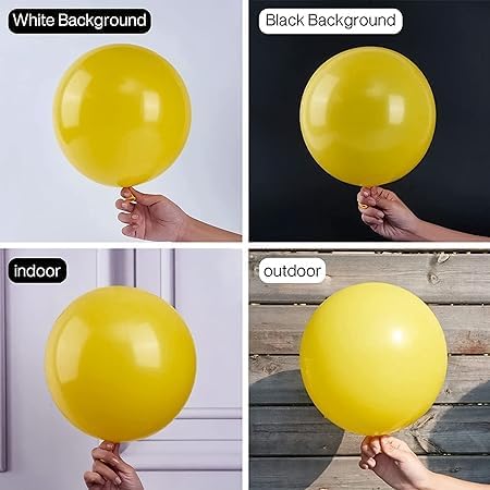 200 Metallic Yellow Balloons