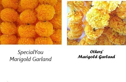 Haldi Decor with Marigold Garland & Banner Combo