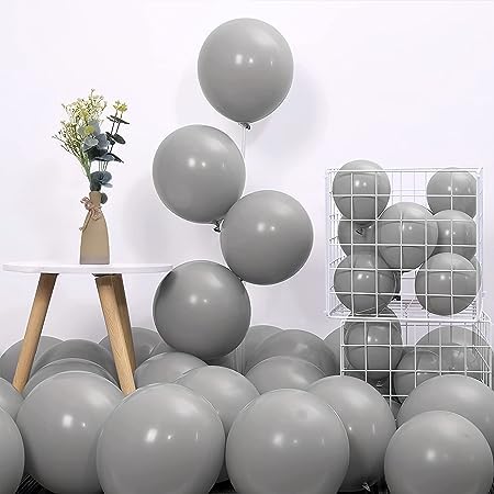 50 gray balloons party decoration for boys - Special You
