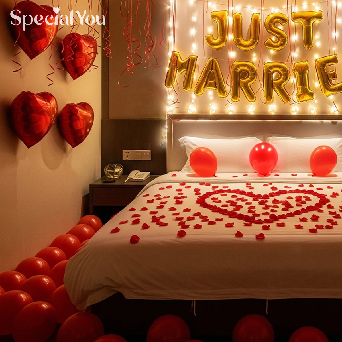 Just Married Room Decor