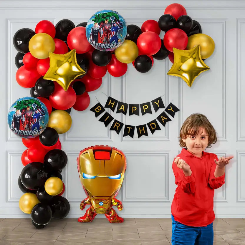 Iron Man-themed party for your young hero
