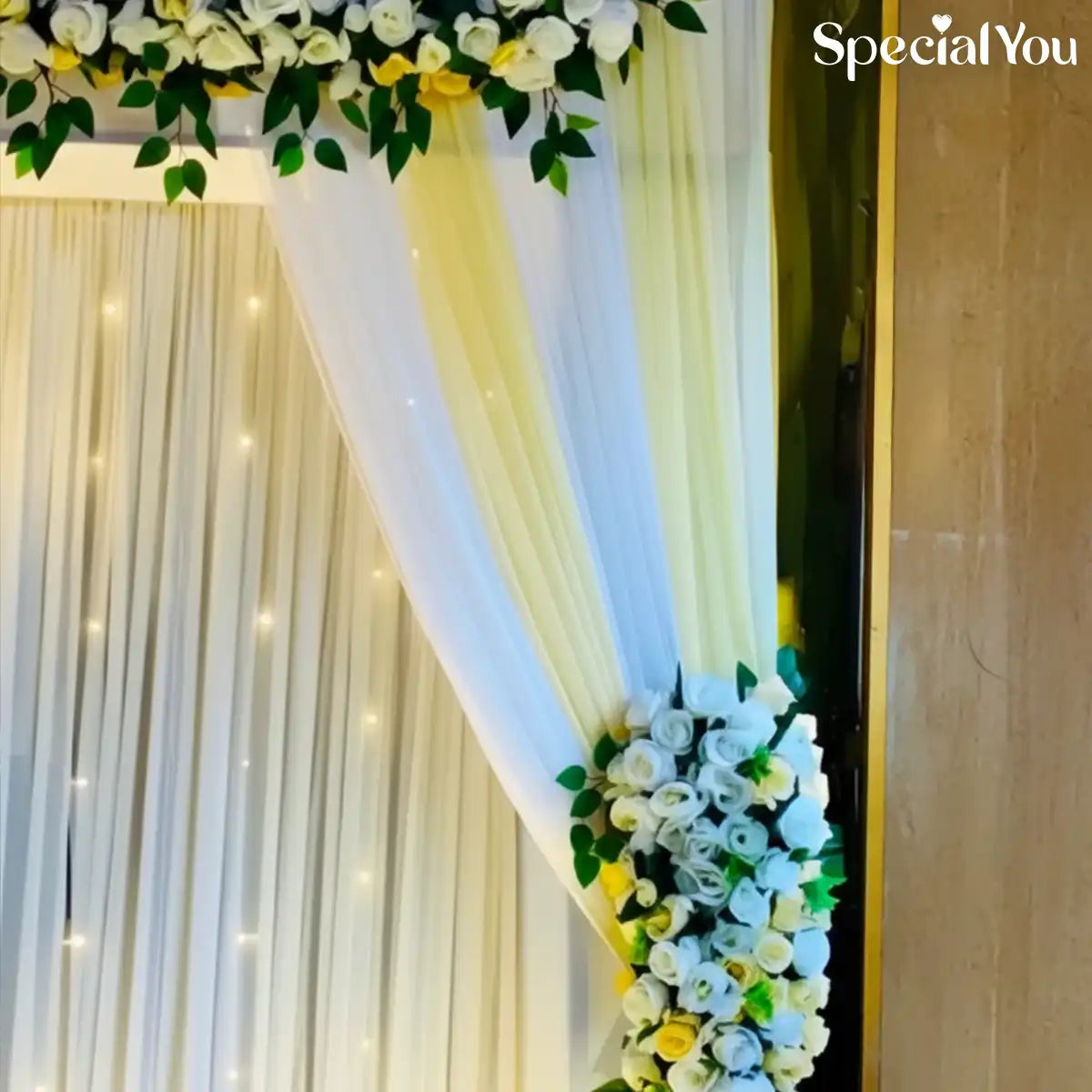 Wedding Stage Decoration Setup
