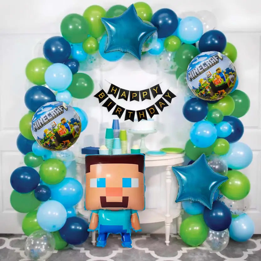 Mine craft theme Foil Balloons - Special You