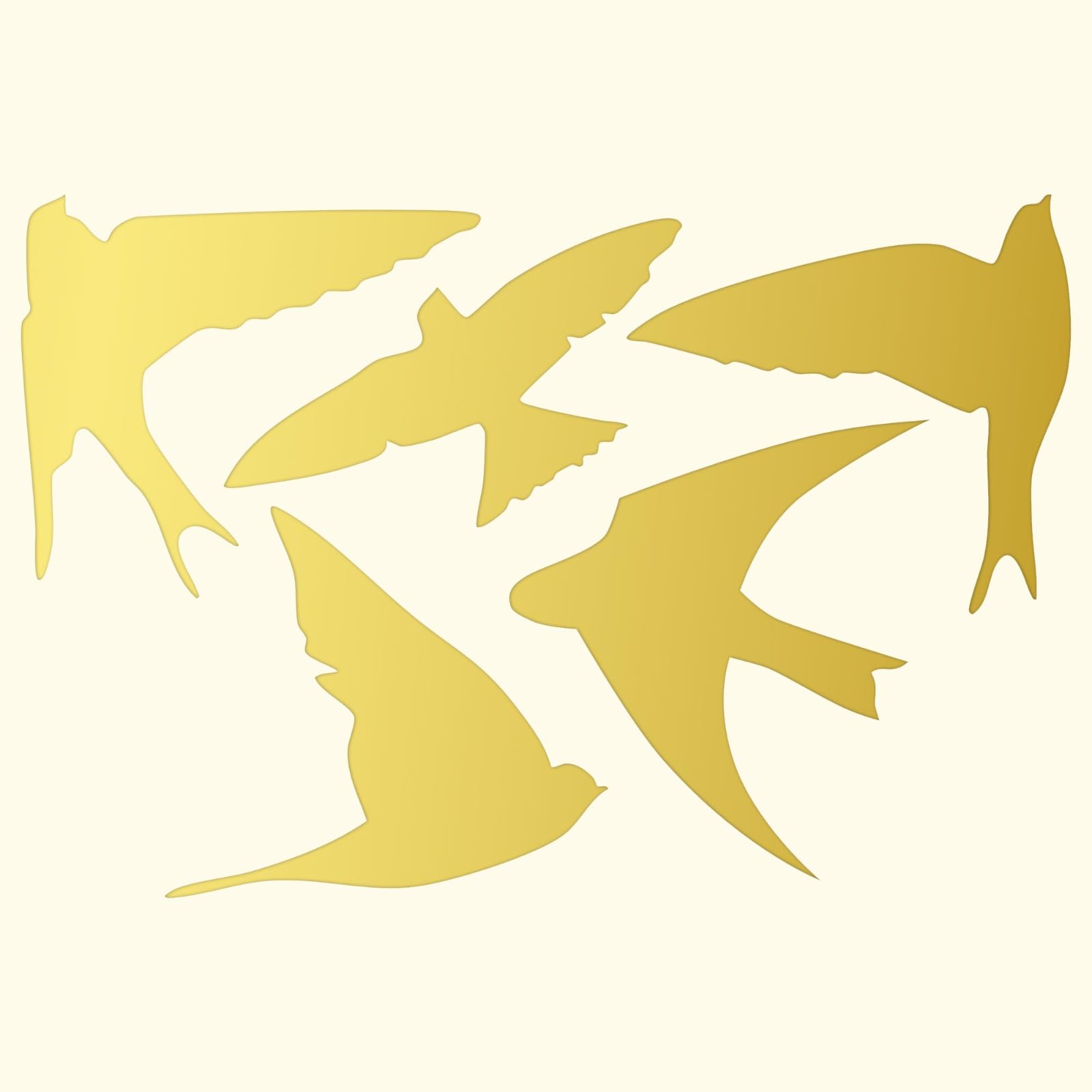 Birds Acrylic Stickers for Home Decoration