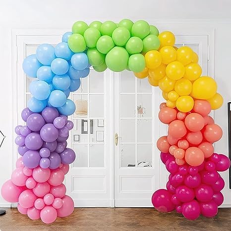 Rainbow Balloons for Decoration - 50 pcs - Special You
