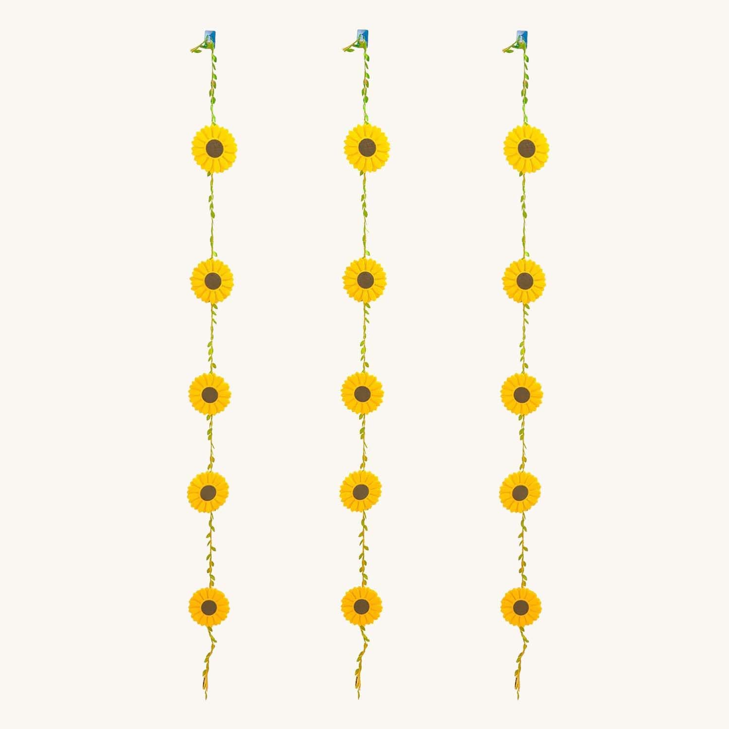 Sunflower hangings for aesthetic look