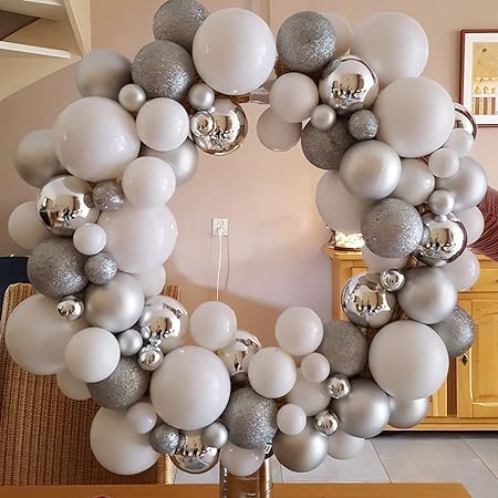 50 gray balloons party decoration for boys - Special You