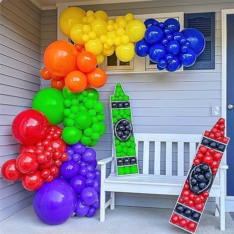 Rainbow Balloons for Decoration - 50 pcs - Special You