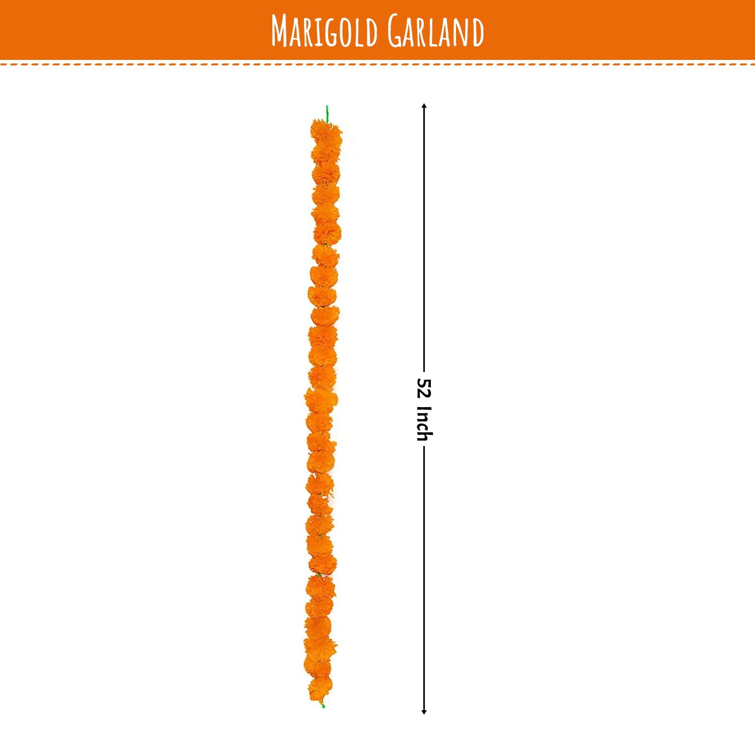 Diwali decoration marigold garland