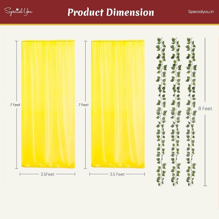 Vibrant Yellow Diwali Pooja Decor - Special You