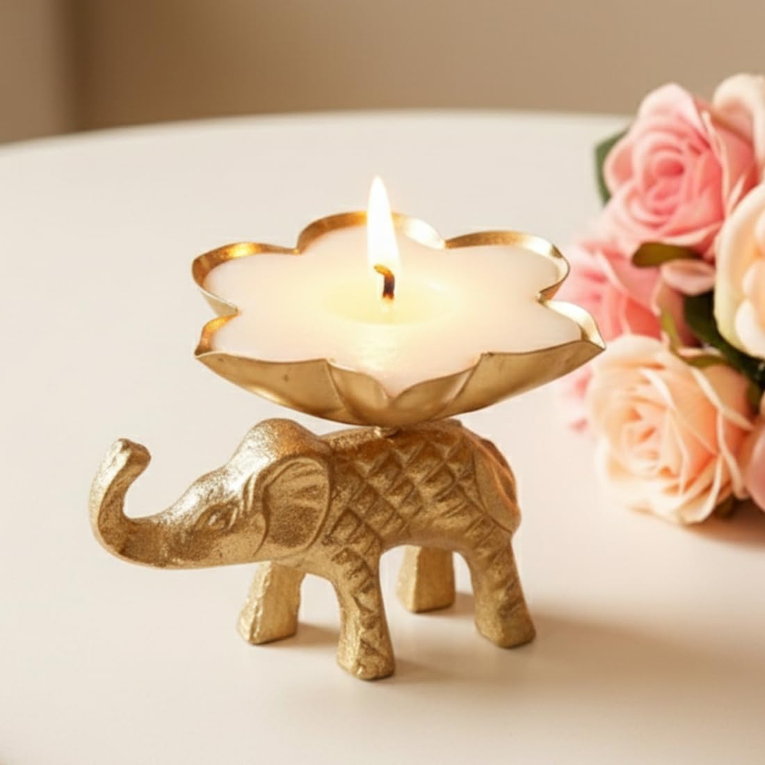 Scented Elephant Candle Holder