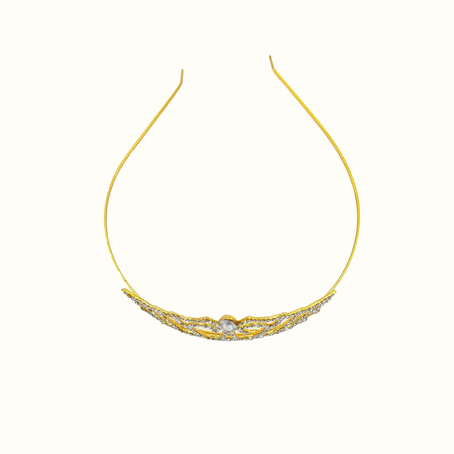 Tiara Gold crown for Girls Birthday