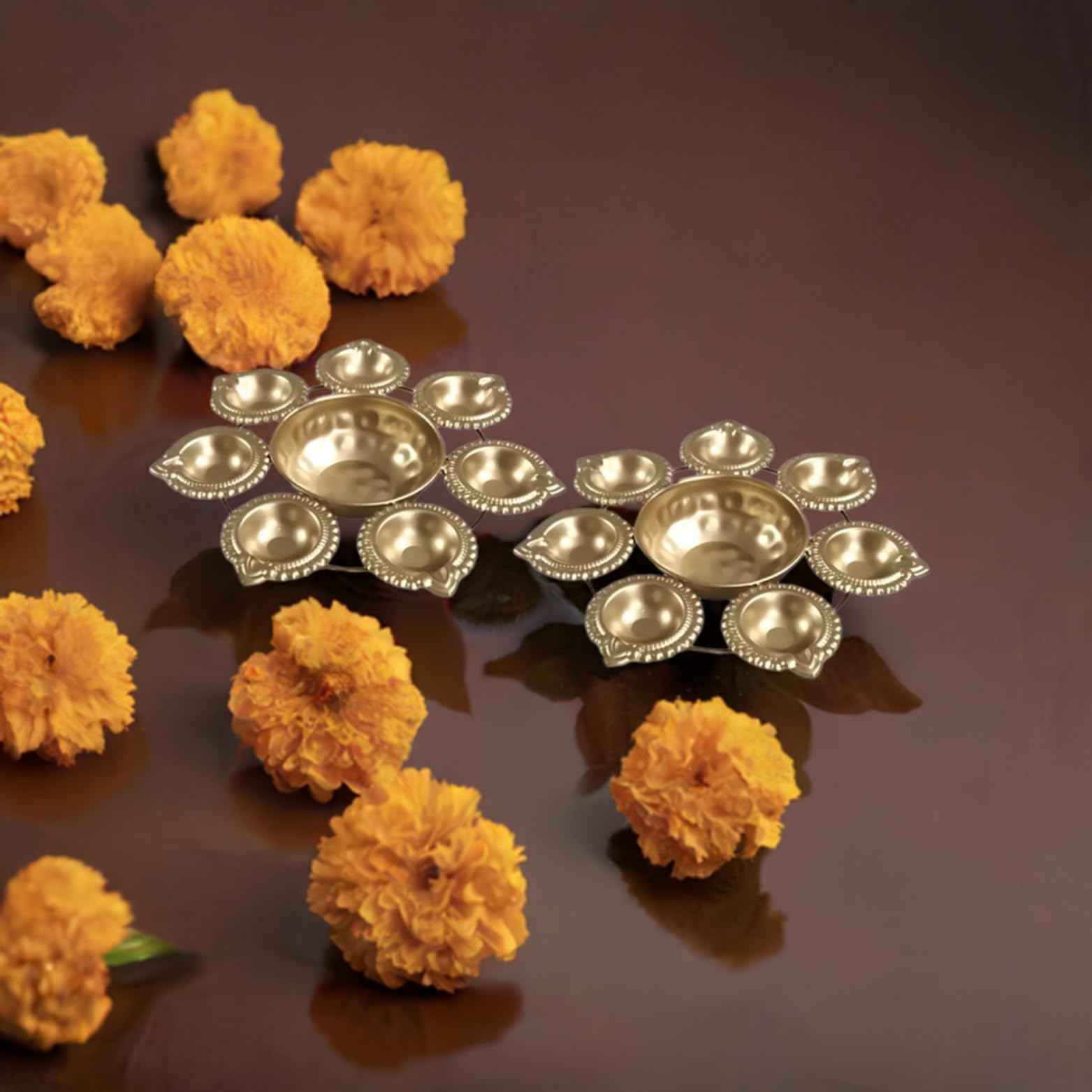 Gold Diya Urli Set of 2 - Special You