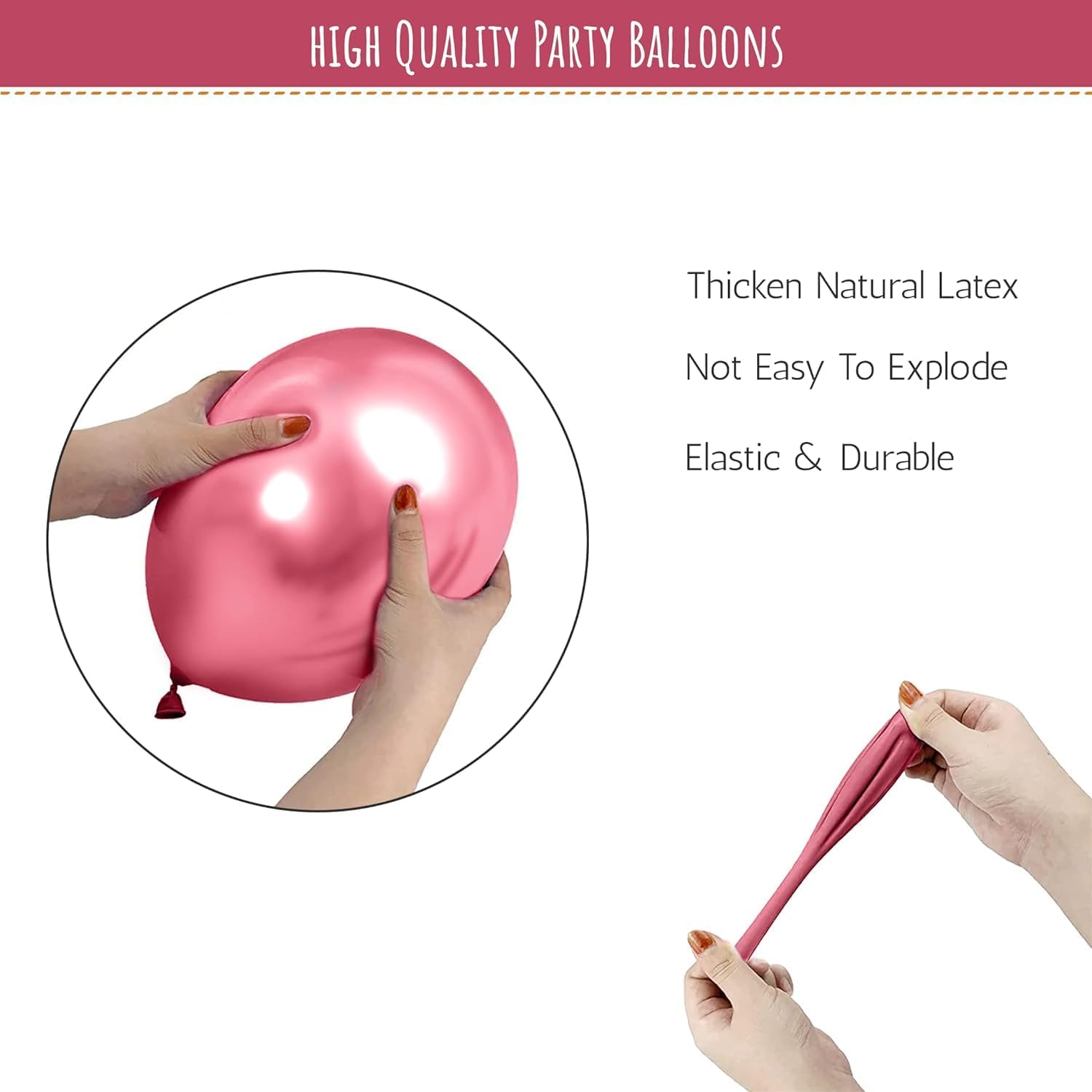 Rose Pink Chrome Balloons for bride to be , birthday party for girls - Special You