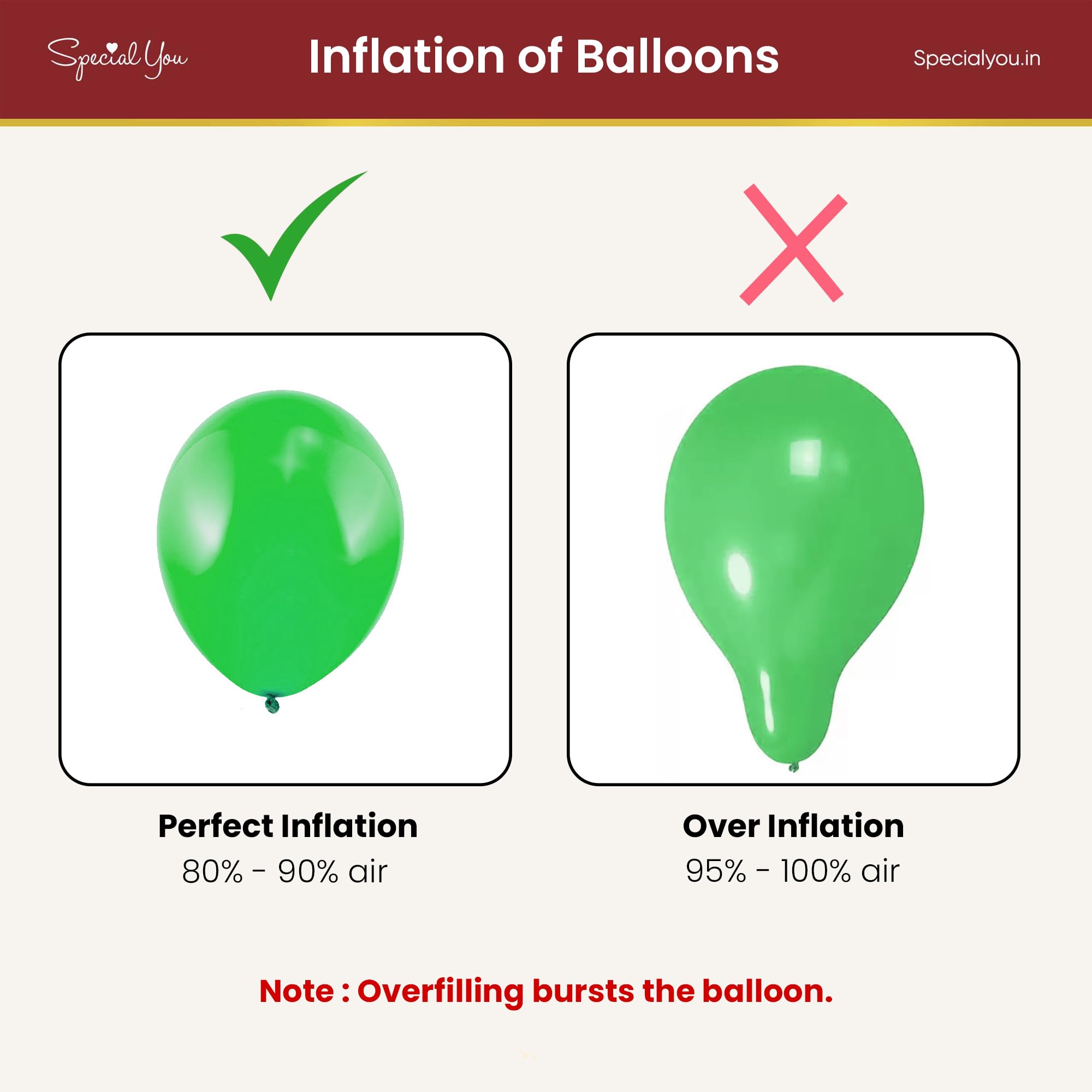 Multicolor Balloons Birthday Decoration