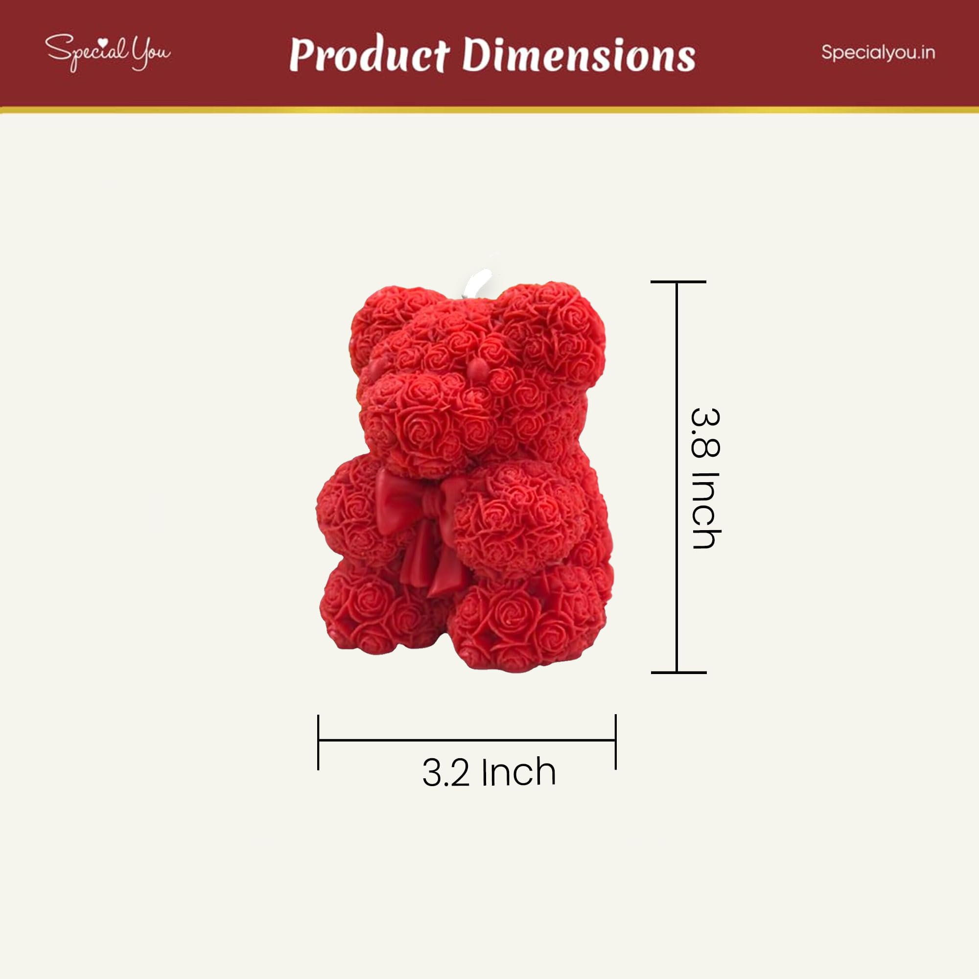 Teddy Bear shape scented candles
