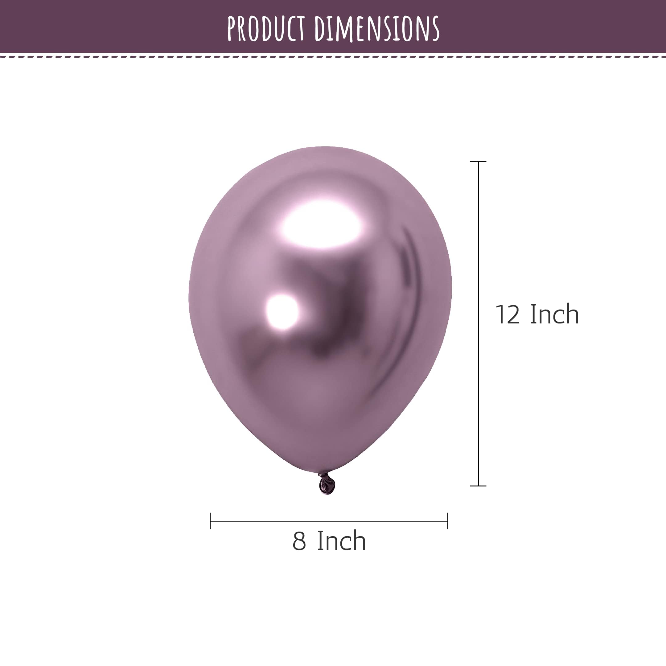 Lavender Chrome Balloons party decoration for Girls - Special You
