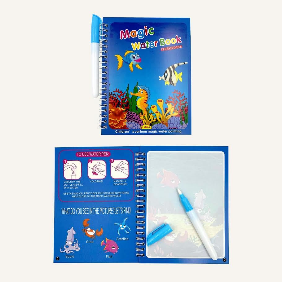 Ocean Theme Magic Water book