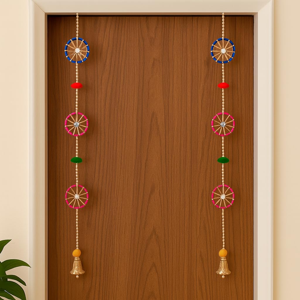 2 pcs Multicolor Chakra Latkan Festive Decor - Special You