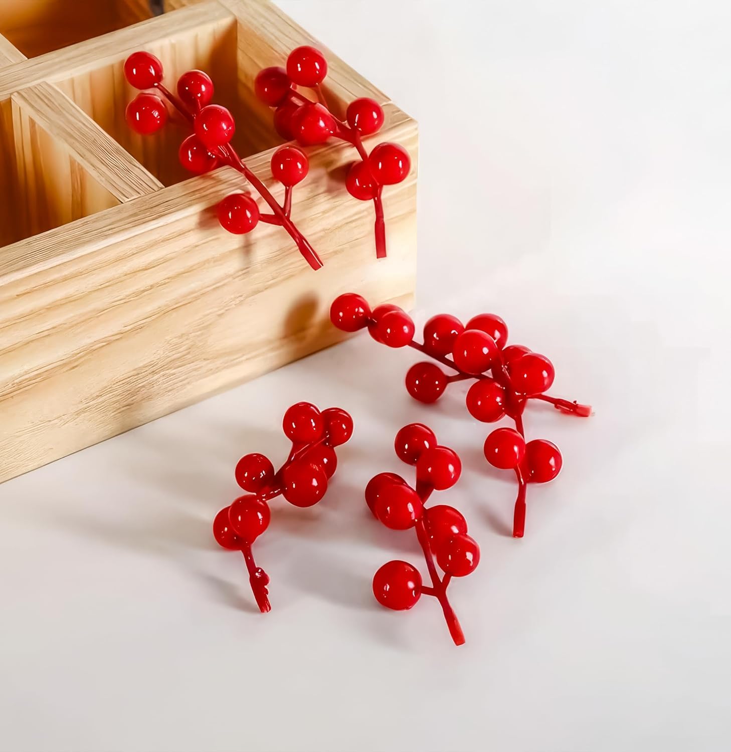 Berries for Christmas Decoration - 10 pcs