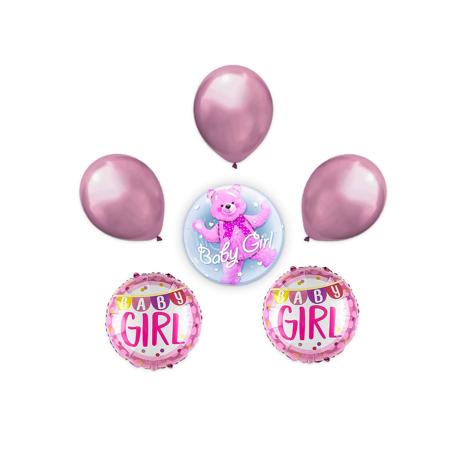 pink balloons
