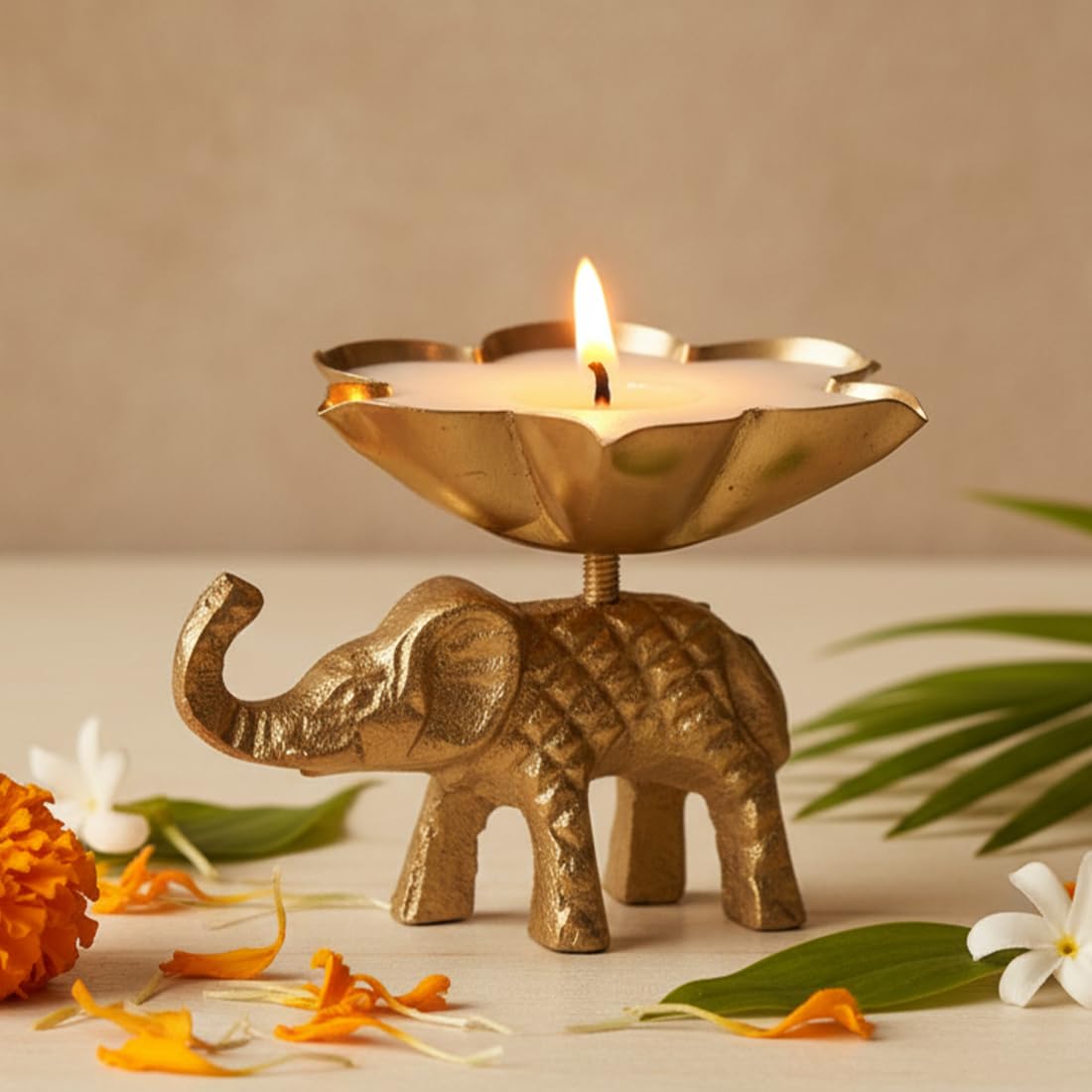 Scented Elephant Candle Holder