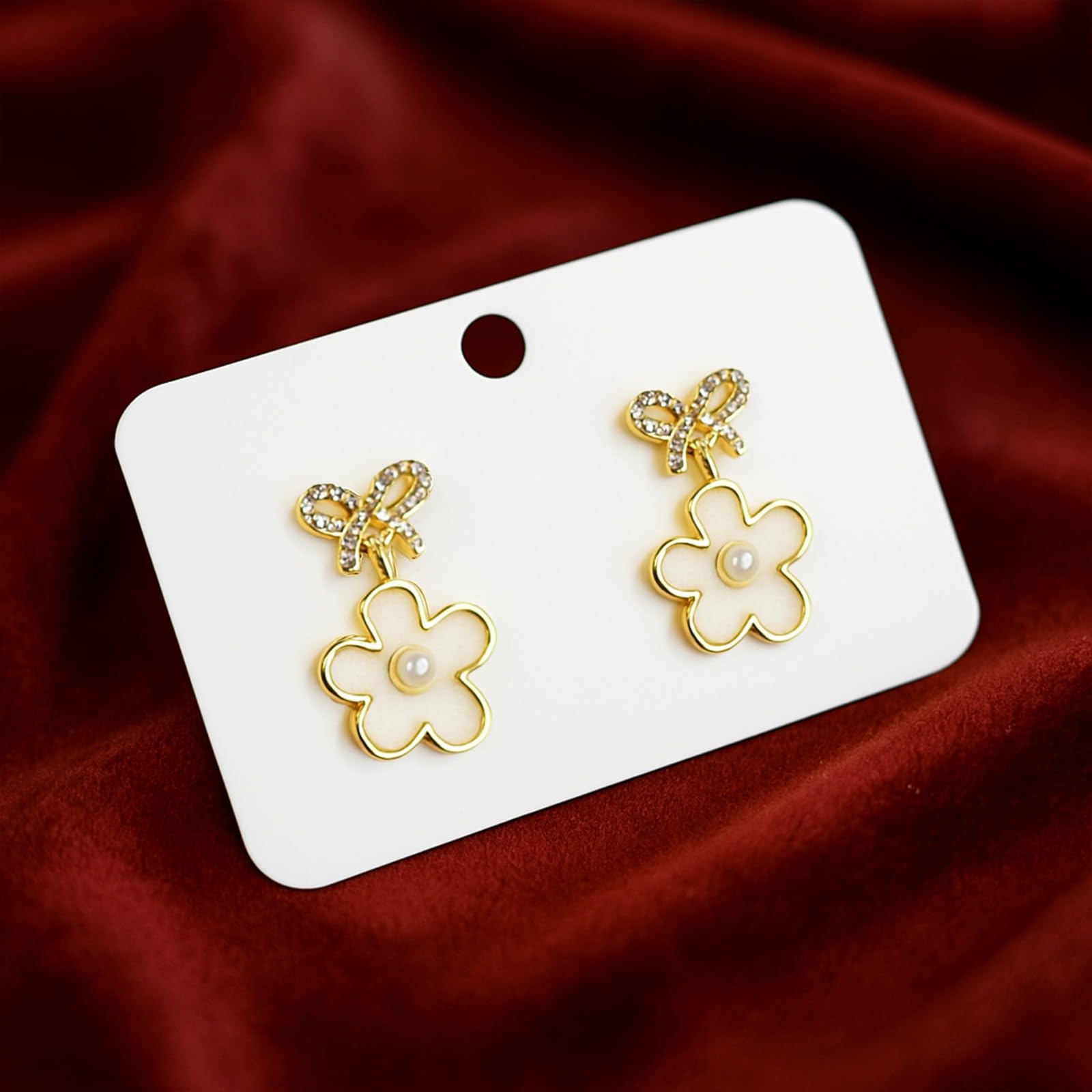 Set of 3 Flower Korean Earring