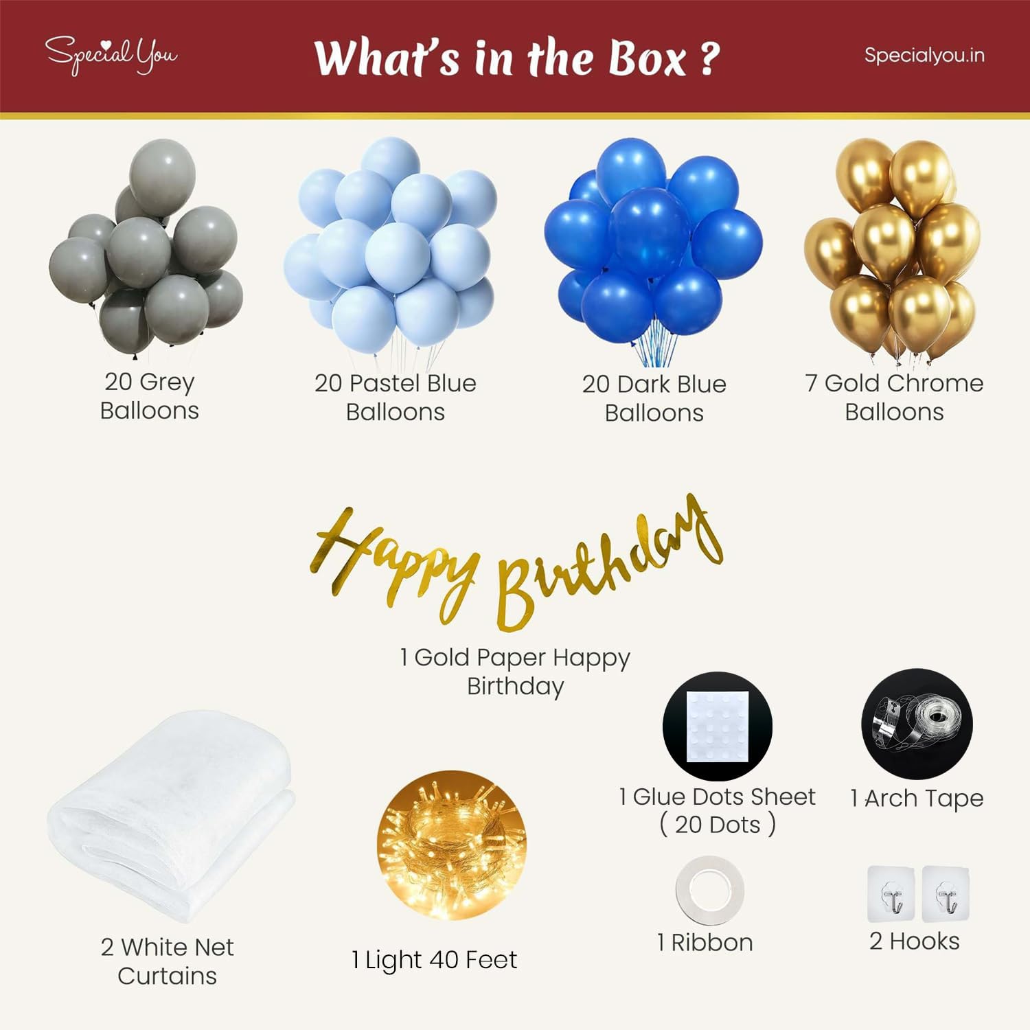 birthday decoration items