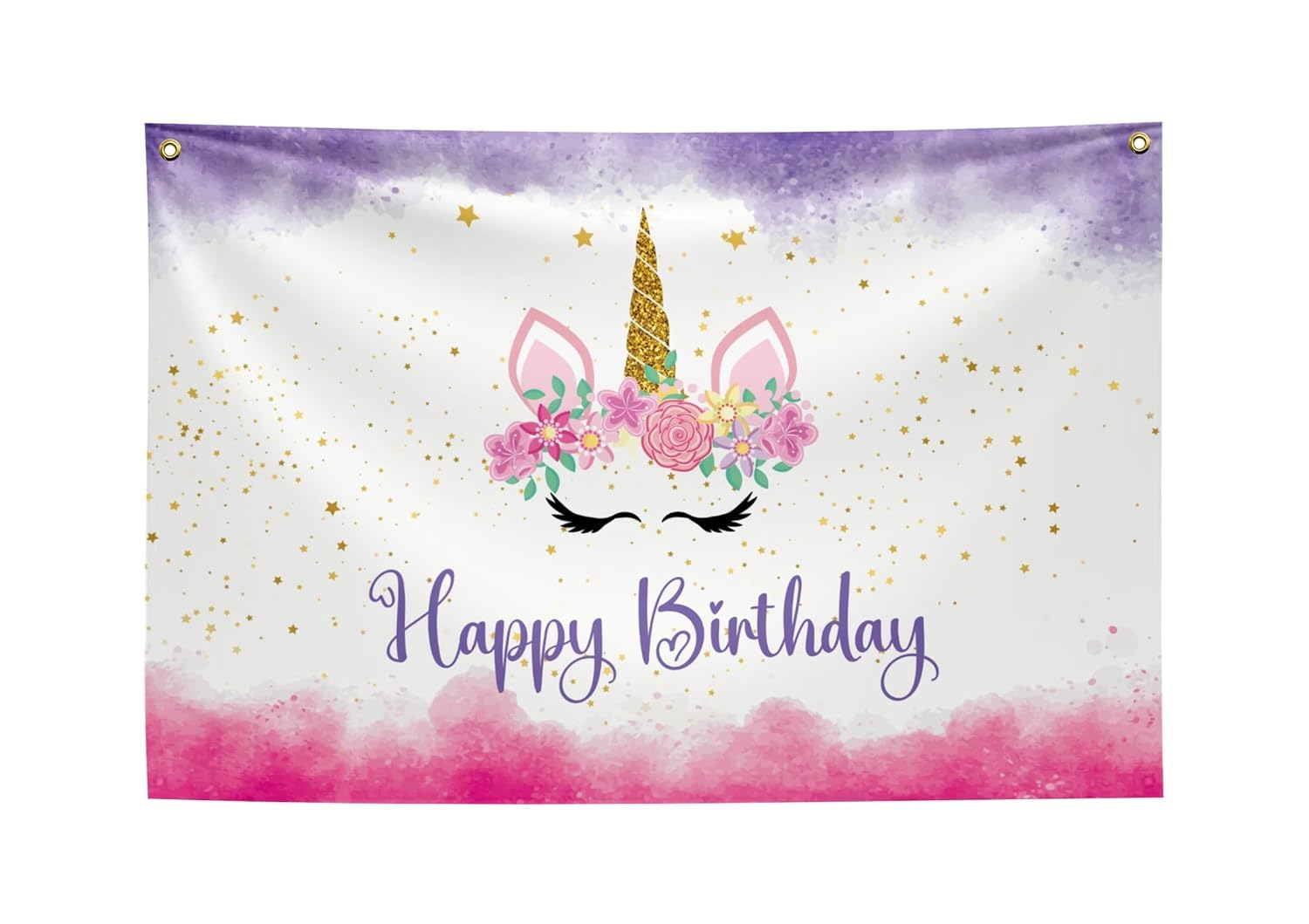 Unicorn Print Balloons Theme Birthday Decor