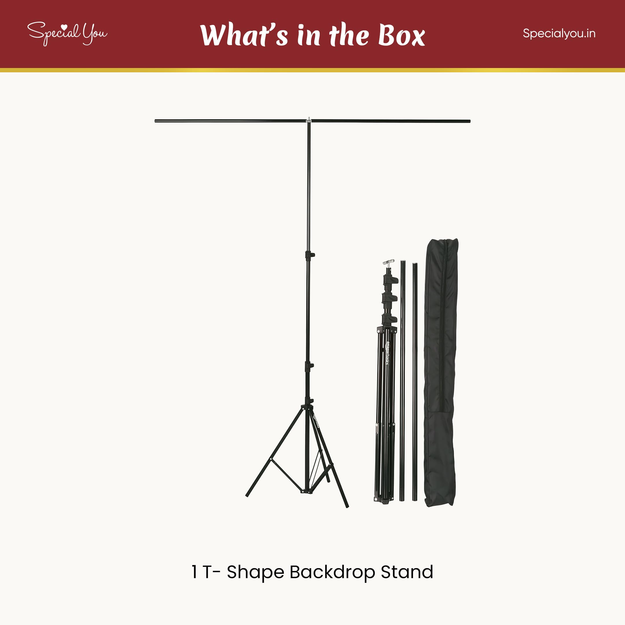 Backdrop T-Stand for decoration