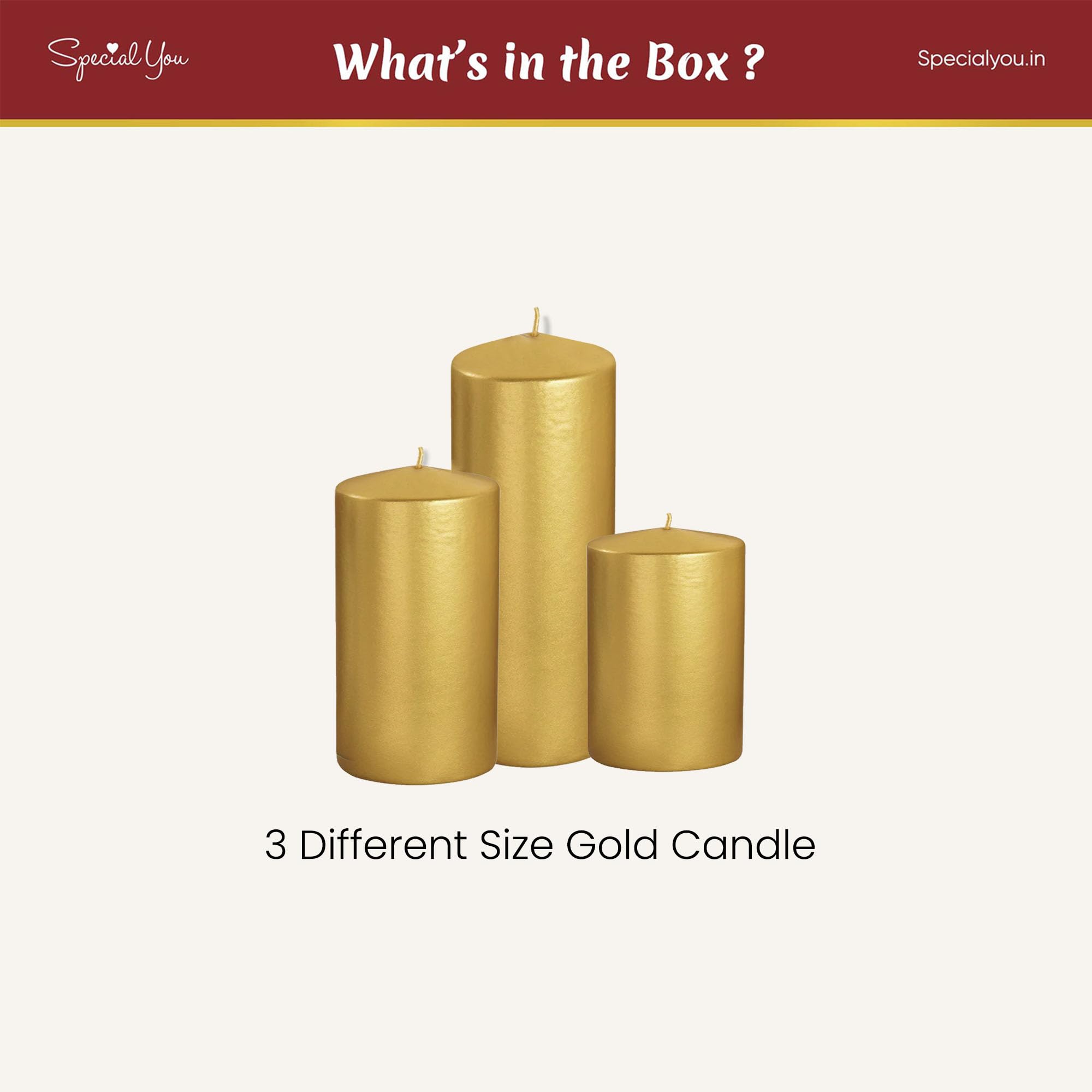 Golden Candles for Diwali