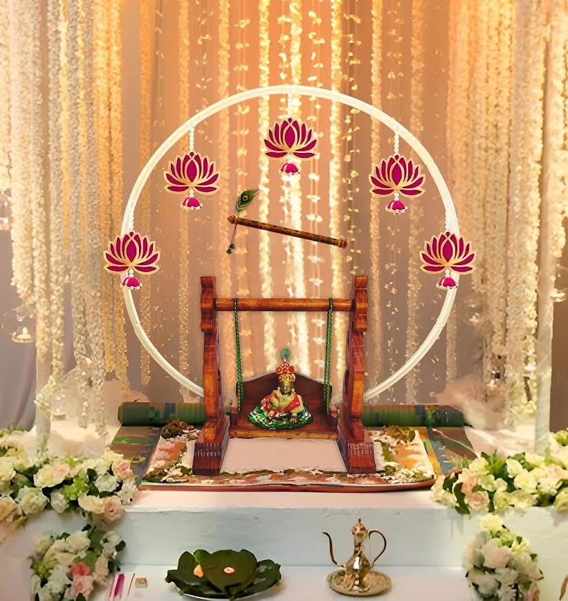 Divine Ganpati Backdrop Decor