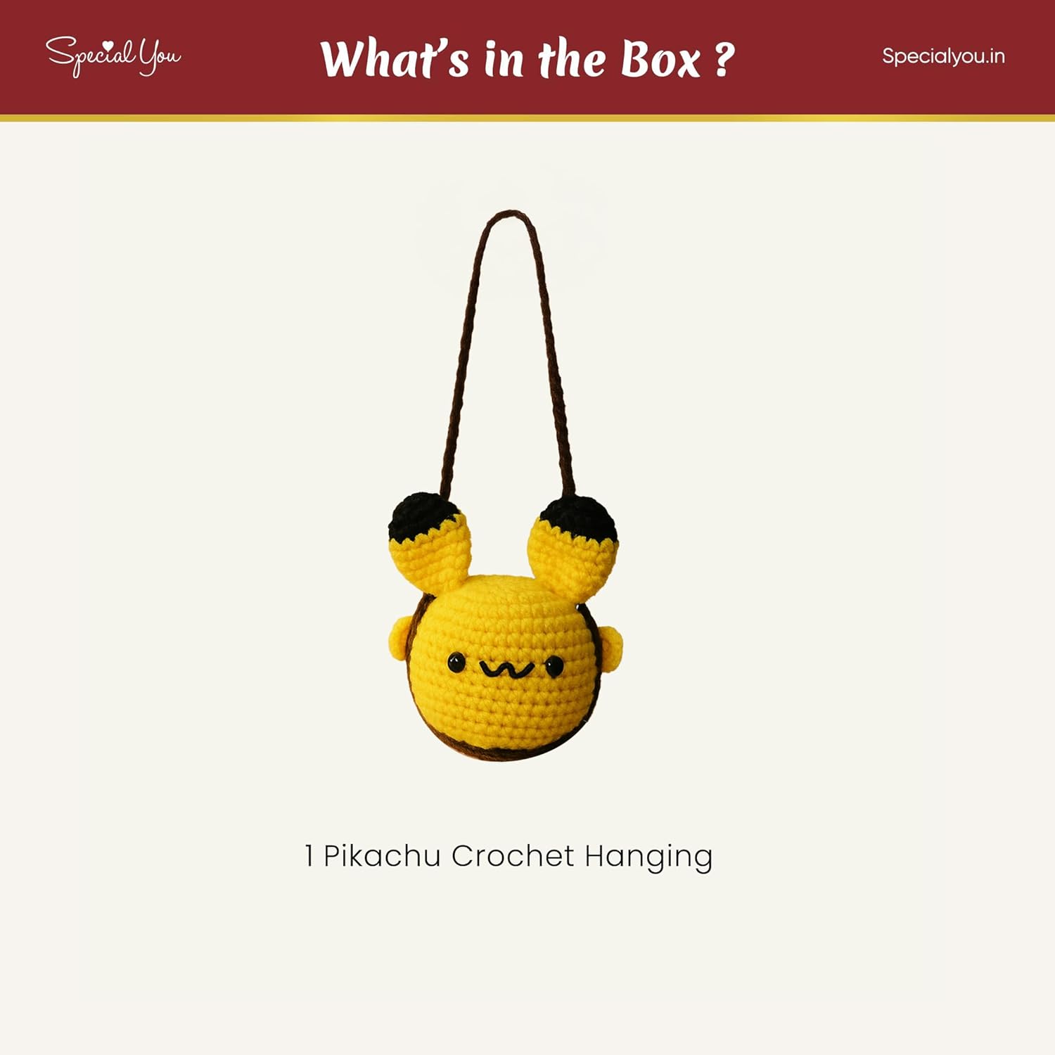 Pikachu Crochet Hanging