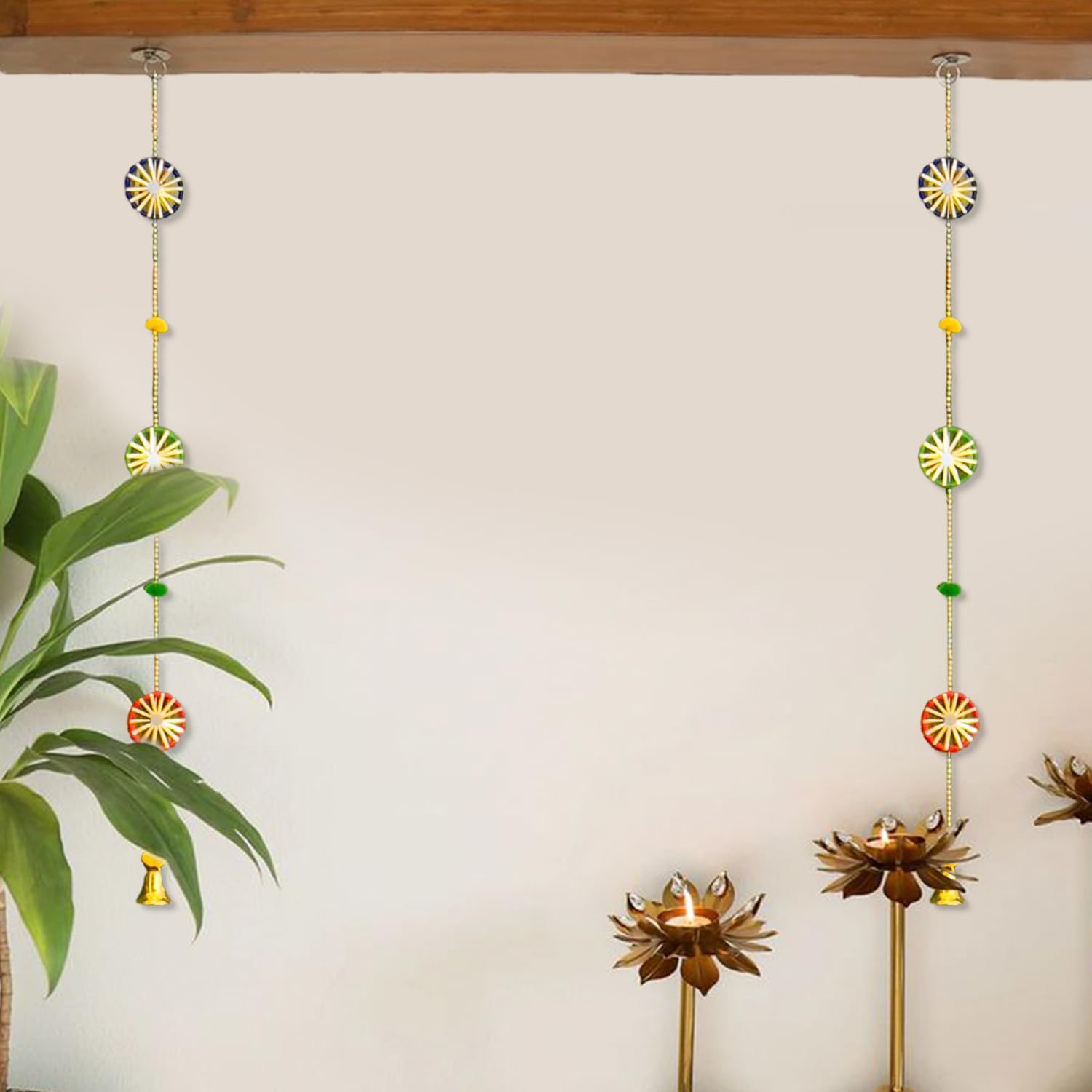 2 pcs Multicolor Chakra Latkan Festive Decor - Special You