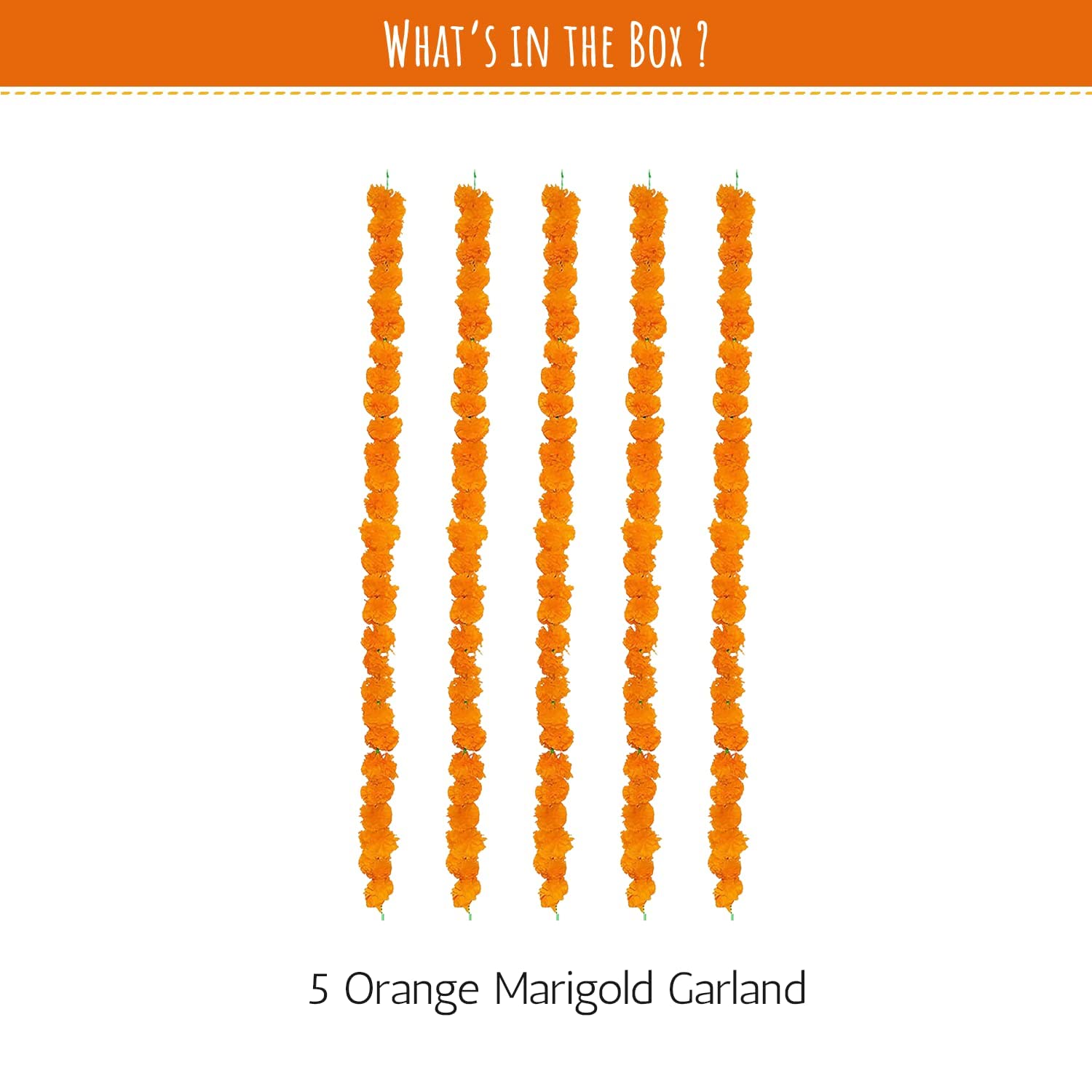 Festive Marigold Garland