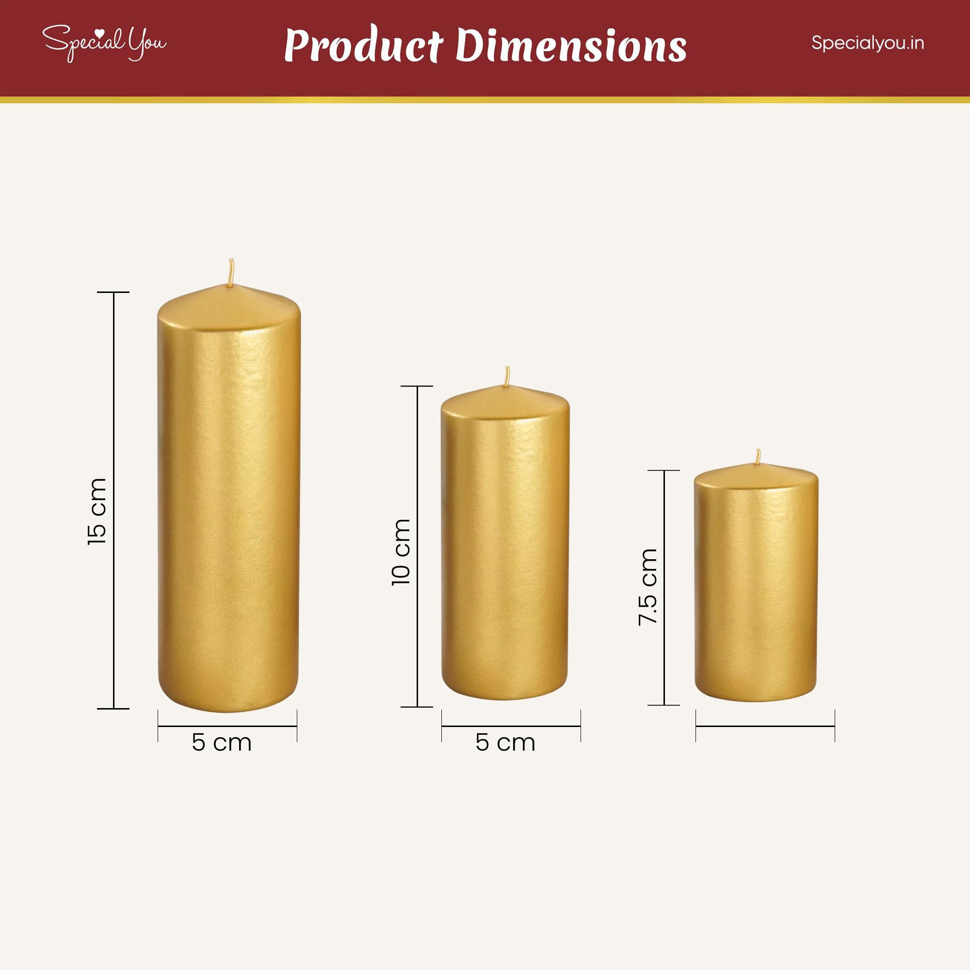 Golden Candles for Diwali