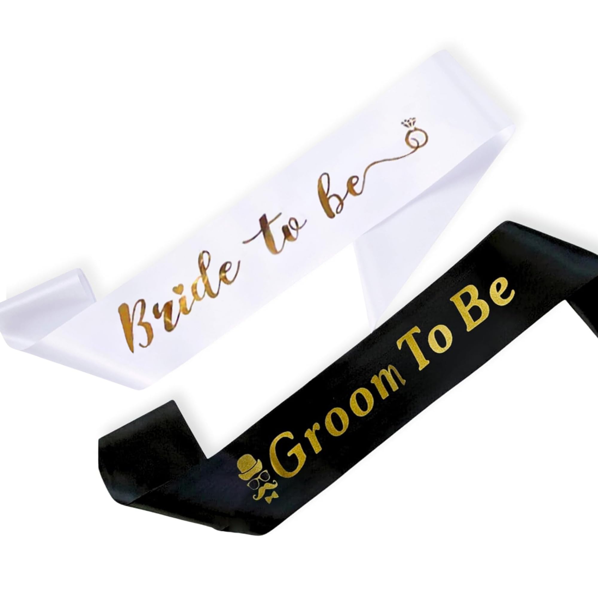 Bride to Be Sash and Groom to Be Sash