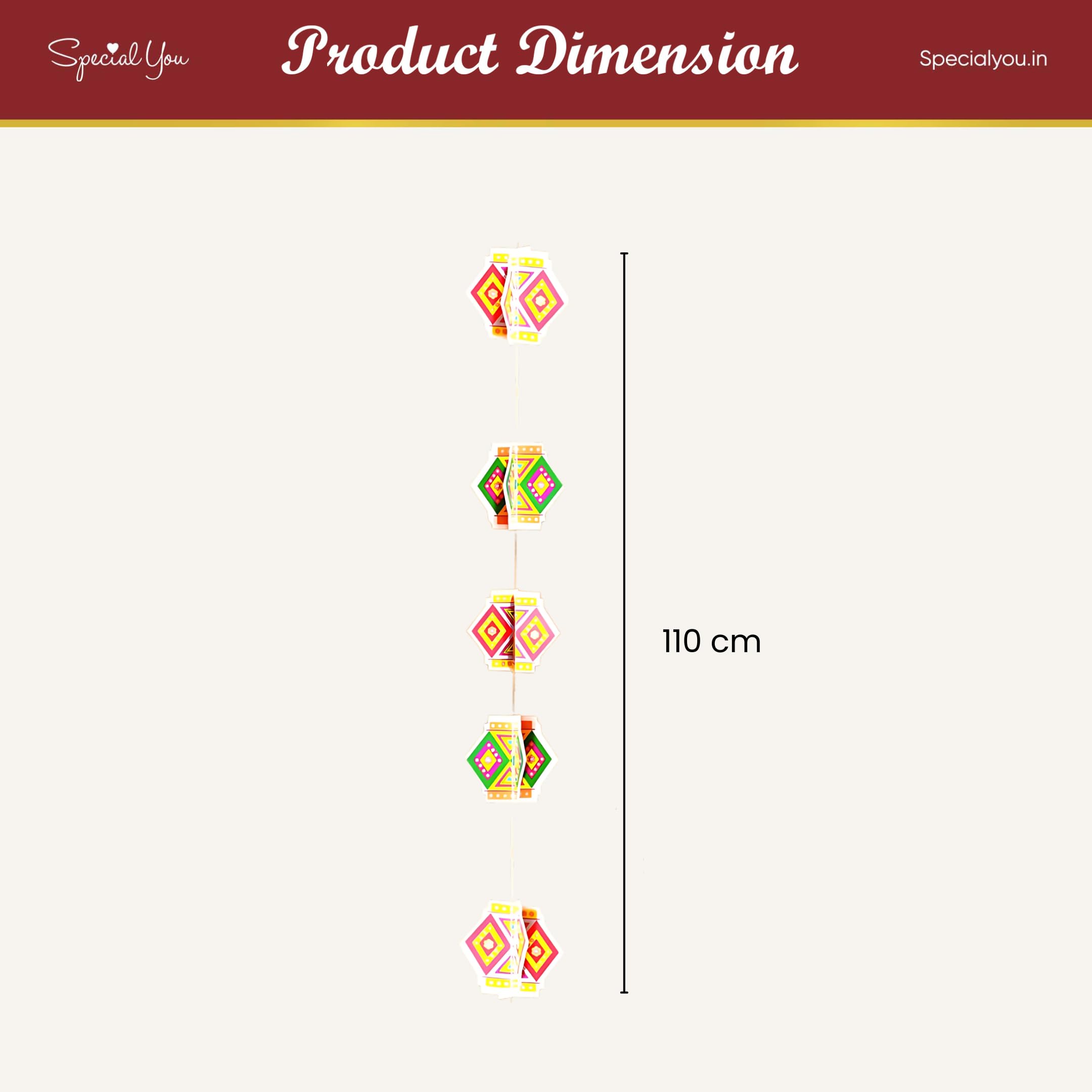 Kandeel Paper Frill for Decoration - Pack of 4