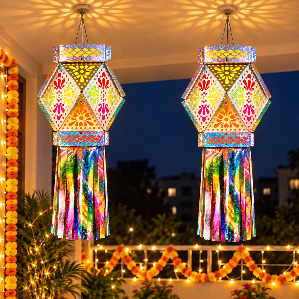 DIY Silver Kandil Kit for Diwali Decoration for Home