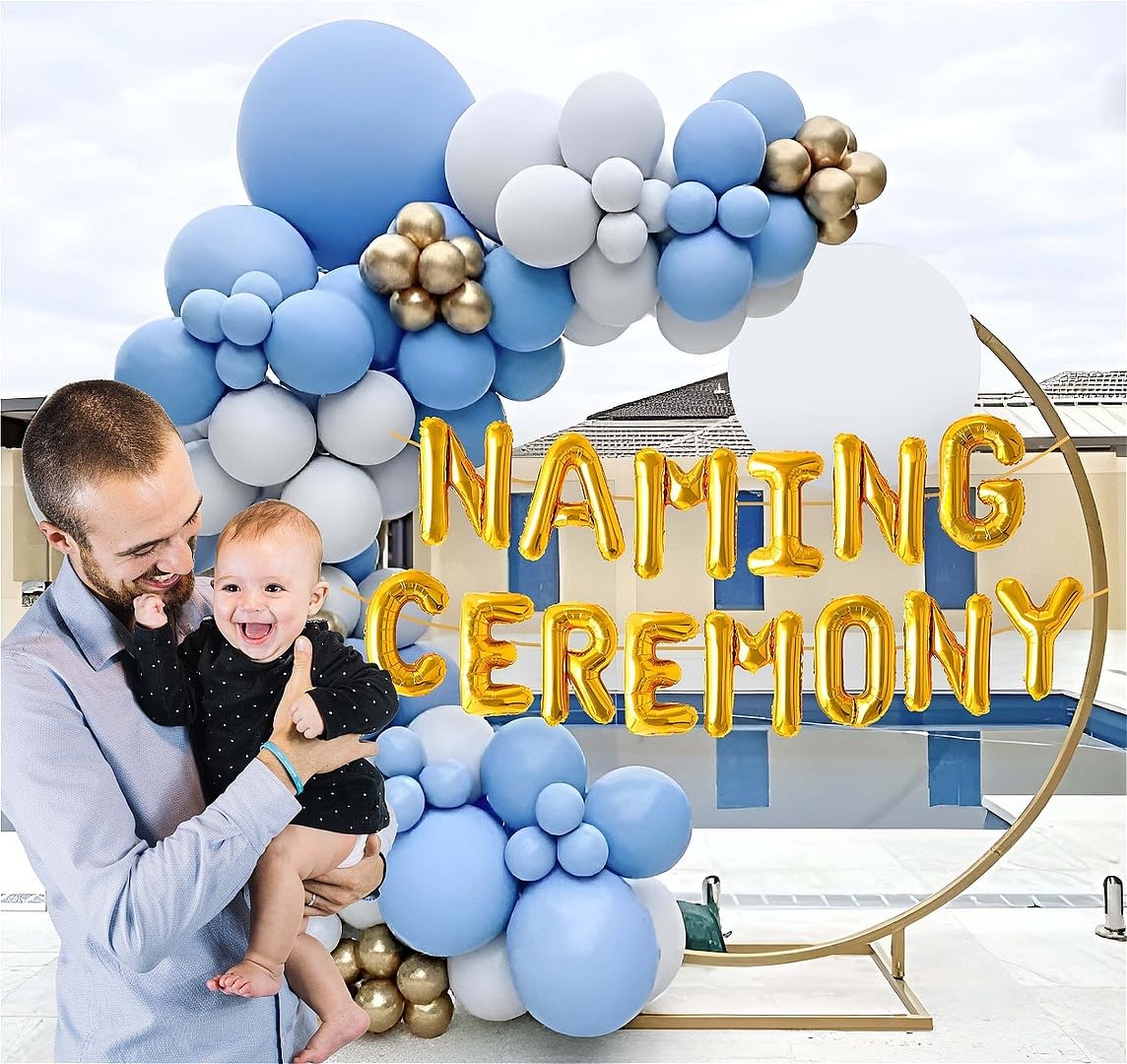 Little man blue DIY Naming ceremony kit