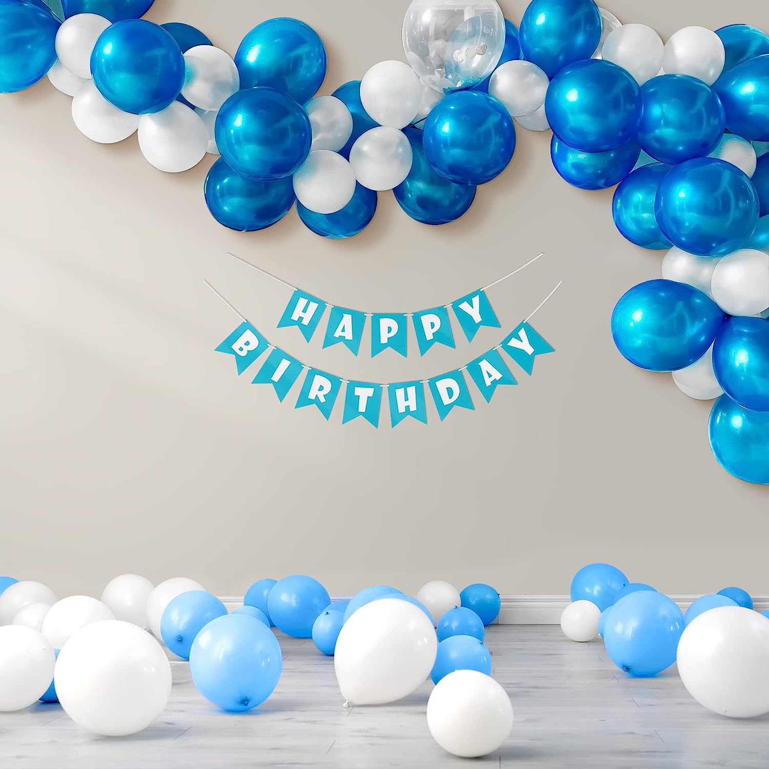 Blue Theme Birthday Decoration Kit for Boys