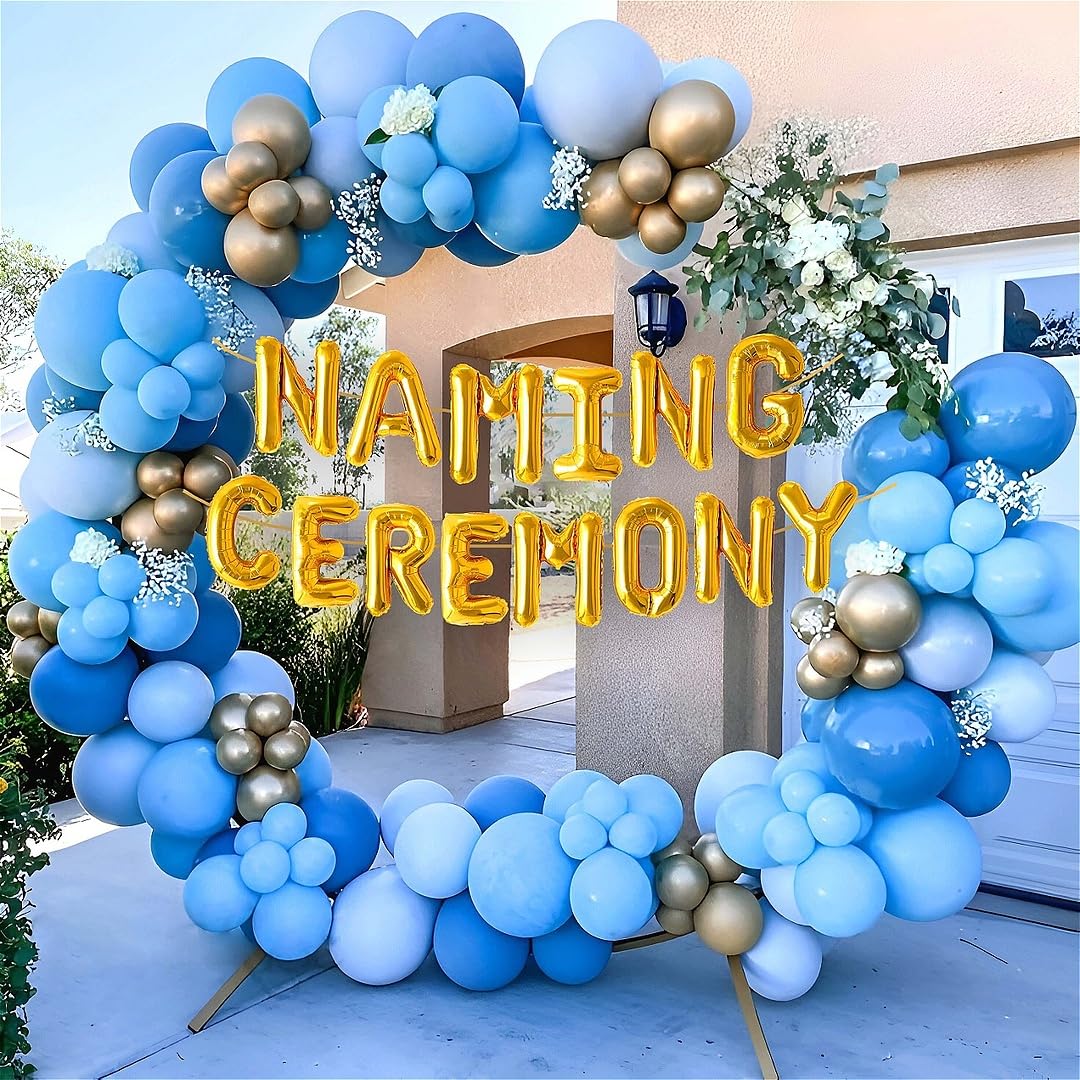 Baby Boy Blue Bliss Themes Naming ceremony kit