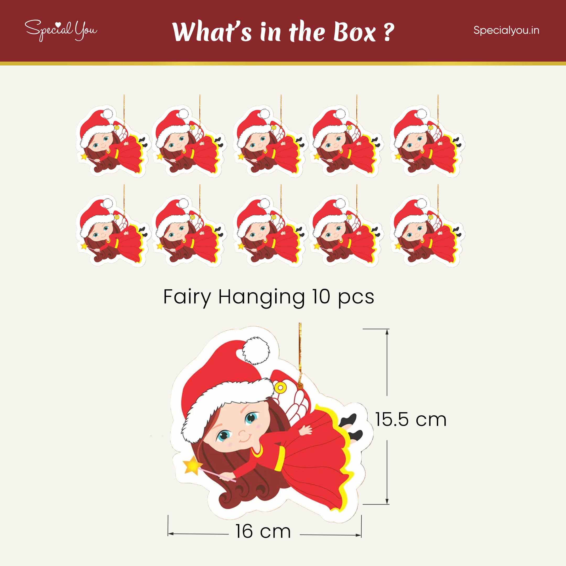 Fairy Hanging for Christmas Decor
