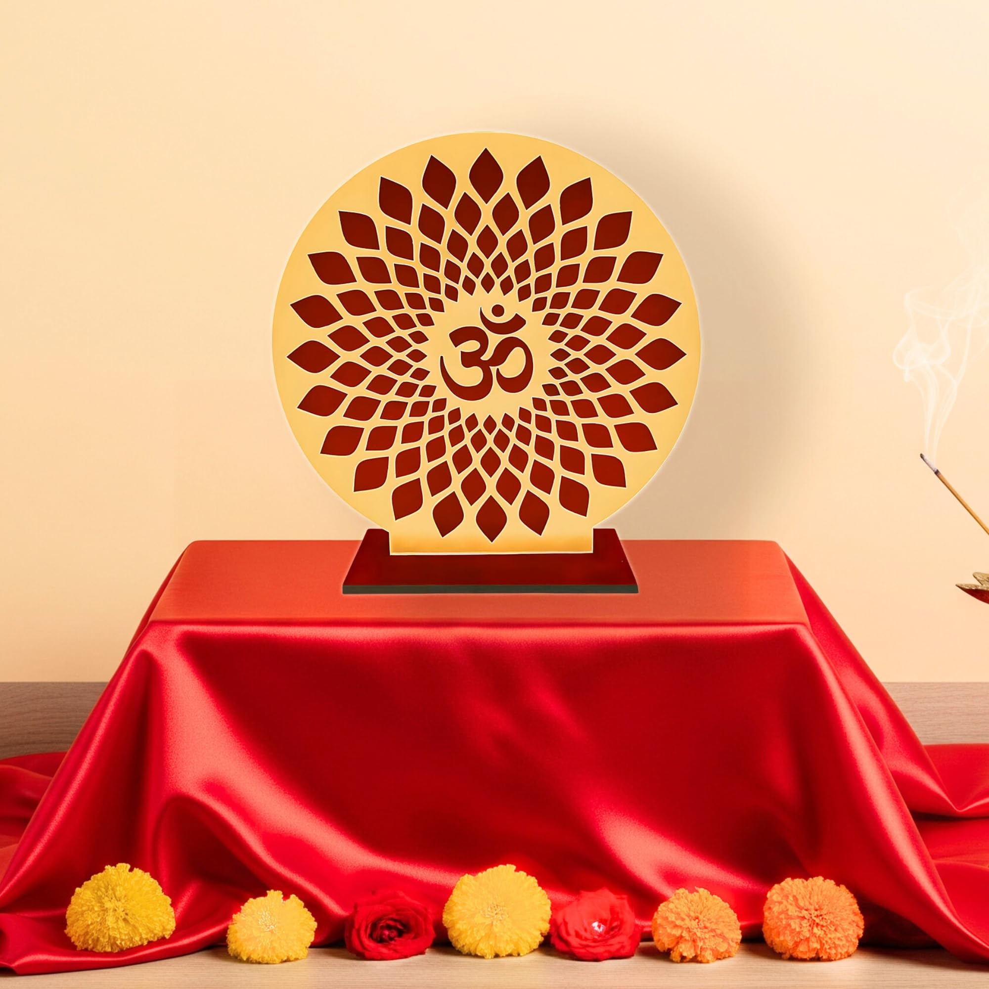OM Mandala Mirror